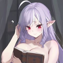 This is a pixiv picture whose title is ビビアン - Vivian 📖💜.
