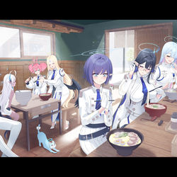 This is a pixiv picture whose title is 連邦生徒会.