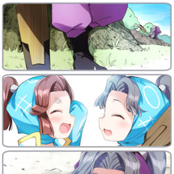This is a pixiv picture whose title is 四いの日2025/四いムーブ本再録.