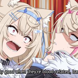 This is a pixiv picture whose title is Fuwawa 'Not Siscon' Abyssgard.