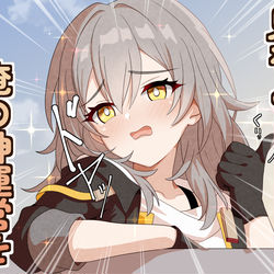 This is a pixiv picture whose title is 2周年予告番組を見た感想をrkgkしました.
