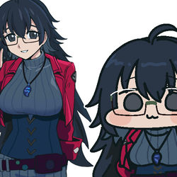 This is a pixiv picture whose title is 몰리.