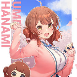 This is a pixiv picture whose title is 🌸🍙Happy  birthday 🍙🌸.