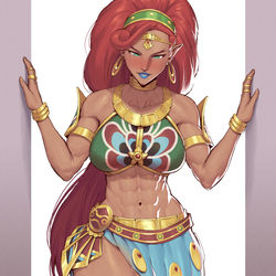 This is a pixiv picture whose title is Urbosa- Legend of Zelda.