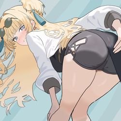 This is a pixiv picture whose title is 松雀尻見せ.