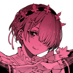 This is a pixiv picture whose title is ラム.
