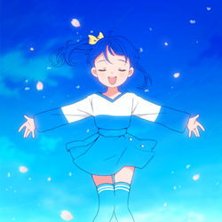 This is a pixiv picture whose title is 空色のソラちゃん④.