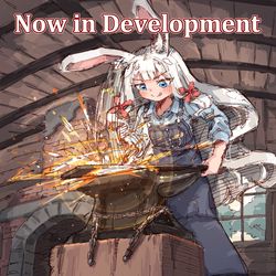 This is a pixiv picture whose title is Now in Development.