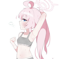 This is a pixiv picture whose title is 暑いよ~.