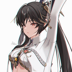 This is a pixiv picture whose title is ルシア・誓焔.