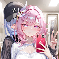 This is a pixiv picture whose title is NTR（？）.