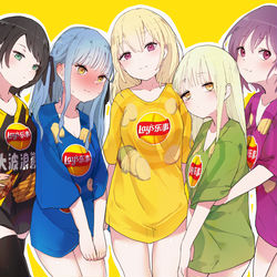 This is a pixiv picture whose title is 薯片好吃~.