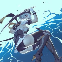 This is a pixiv picture whose title is 安比~.