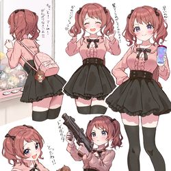 This is a pixiv picture whose title is 地雷系コーデの咲季いっぱい！（inゲーセン）.
