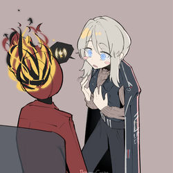 This is a pixiv picture whose title is idk.