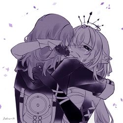 This is a pixiv picture whose title is Stelle x Castorice.