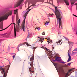This is a pixiv picture whose title is チョコもらって…くれる？.