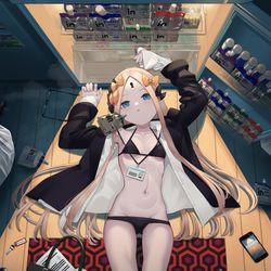This is a pixiv picture whose title is 残業アビーちゃん🌃.