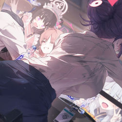This is a pixiv picture whose title is にぎにぎと ゆきゆきて.