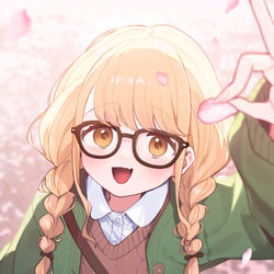 This is a pixiv picture whose title is ことねとお花見デート.