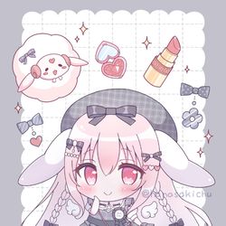 This is a pixiv picture whose title is フレンチガーリーSDさきちゅ.