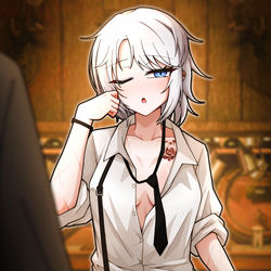 This is a pixiv picture whose title is Molar Office Fixer FAUST.