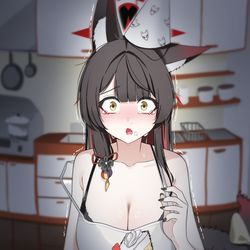 This is a pixiv picture whose title is 狐坂ワカモ.