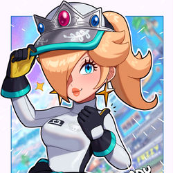 This is a pixiv picture whose title is World Racer Rosalina.