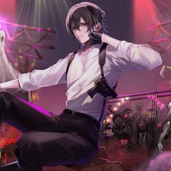 This is a pixiv picture whose title is Panic The Party.