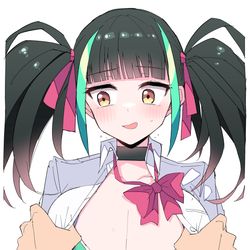 This is a pixiv picture whose title is メノア（遅刻確定）.