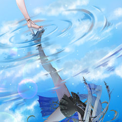 This is a pixiv picture whose title is カルテジア／鳴潮.