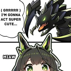 This is a pixiv picture whose title is MIAW.