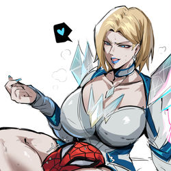This is a pixiv picture whose title is Emma Frost.