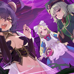This is a pixiv picture whose title is 魔法少女にあこがれて.