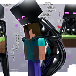 This is a pixiv picture whose title is Steve-kun♥.