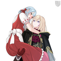 This is a pixiv picture whose title is 【初祥/ういさき】aver初×祥.