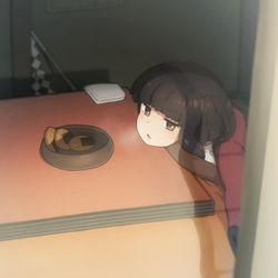 This is a pixiv picture whose title is おこたれいむ.