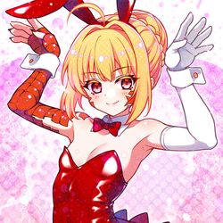 This is a pixiv picture whose title is ウサウサバニー☆ドラコーちゃん♥.