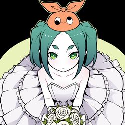 This is a pixiv picture whose title is bride ononoki.