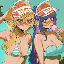This is a pixiv picture whose title is 🍦.
