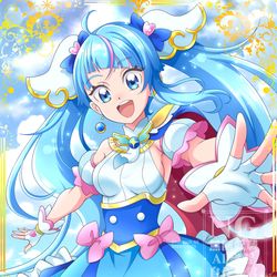 This is a pixiv picture whose title is キュアスカイ！2025.