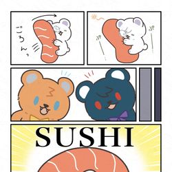 This is a pixiv picture whose title is 🍣.