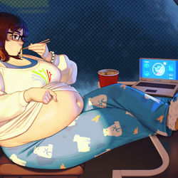 This is a pixiv picture whose title is Built for the Cold.