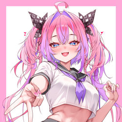 This is a pixiv picture whose title is セーラー服ヴィヴィ✨.