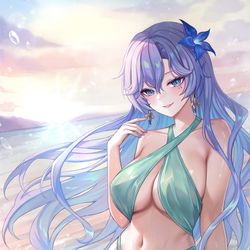 This is a pixiv picture whose title is Seaside Cantarella.