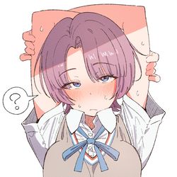 This is a pixiv picture whose title is 学マス 汗.