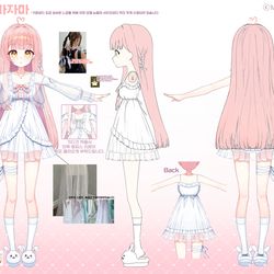 This is a pixiv picture whose title is 【お仕事】VTuber Aerie.