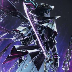 This is a pixiv picture whose title is Burn the Chains.