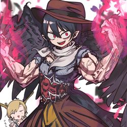 This is a pixiv picture whose title is †漆黒の堕天馬《𝐷𝐴𝑅𝐾 𝑃𝐸𝐺𝐴𝑆𝑈𝑆》†.