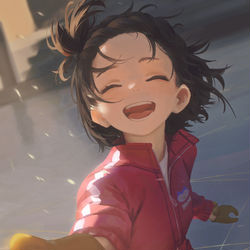 This is a pixiv picture whose title is 5000亿分的笑容！.